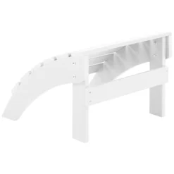 Beliani Voetenbankje ADIRONDACK - Wit Kunsthout -Zon Bloei Verkoopwinkel f95107cf2a3d4974bef2ab8a44ca2129